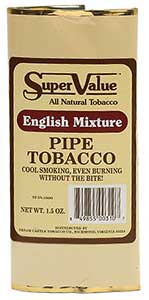 Super Value English Mixture Pipe Tobacco 6 Pack
